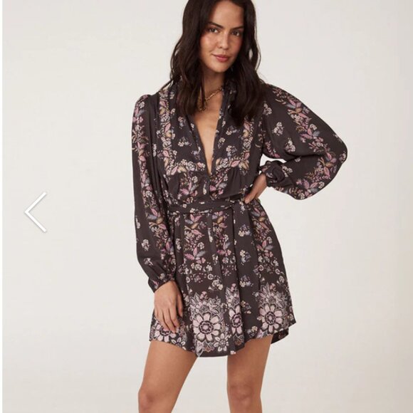 Spell Rebel Spirit Tunic Dress in Hyacinth NWOT - Picture 5 of 10